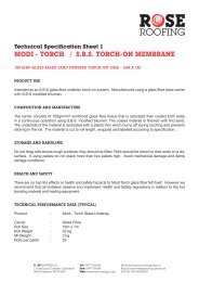 MODI - TORCH / S.B.S. TORCH-ON MEMBRANE