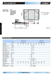 Data Sheet P01-23x80F-HP - LinMot