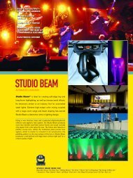 STUDIO BEAM - High End Systems