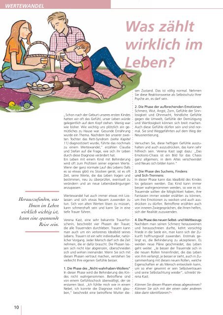 Elternbrief für Eltern von Kindern mit Behinderung - Familienberatung