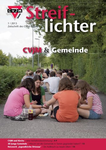 Streiflichter 1-2013 - CVJM Baden