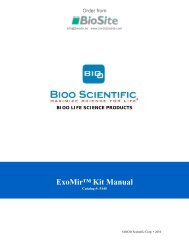 ExoMir™ Kit Manual - Nordic Biosite