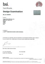 L-Cath PICC TM Catheter DE certificate - Argon Medical Devices, Inc