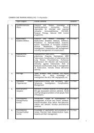 COMMON CME TRAINING MODULE NO. 1 in Ayurvedaâ Topic ...