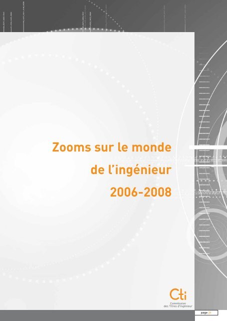 Rapport d'activitÃ© 2006-2008 - Commission des Titres d'IngÃ©nieur