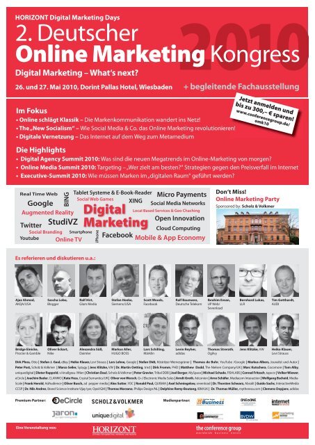 2. Deutscher Online Marketing Kongress