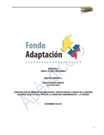APÉNDICE D (Ambiental) - Fondo Adaptación