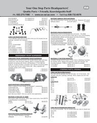 Index For “Steering” Section - Sachse Rod Shop