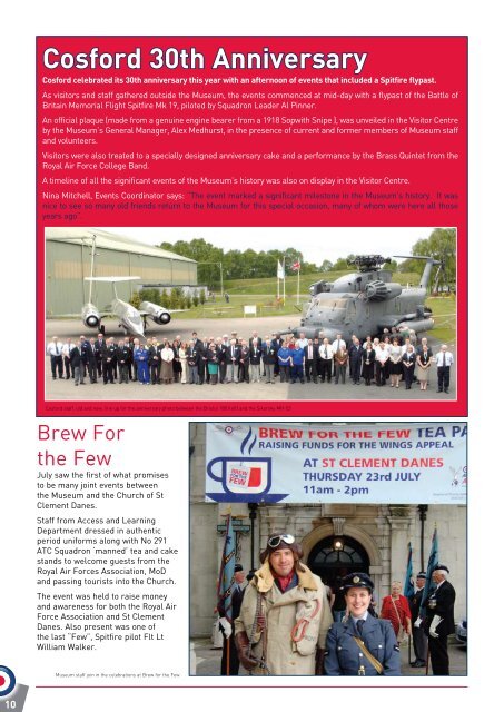 RAF Museum Newsletter