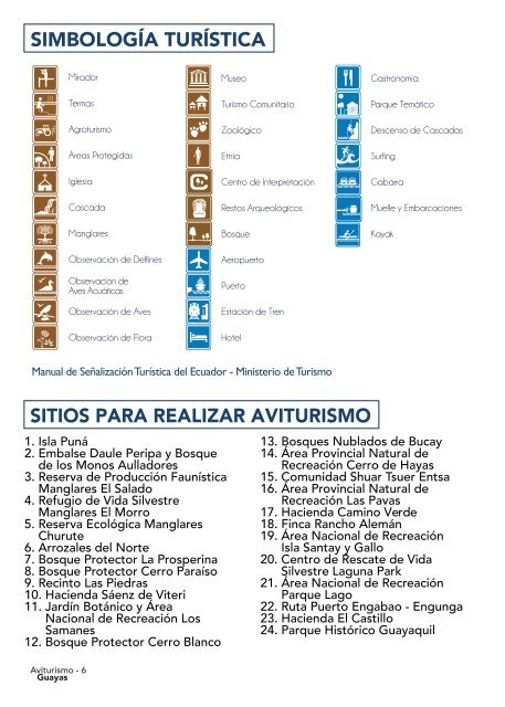 Guia de Aviturismo - Guayas