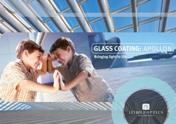 GLASS COATING: APOLLON - Leybold Optics GmbH
