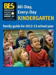 KINDERGARTEN - rSchoolToday