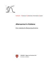 Altersarmut in Koblenz