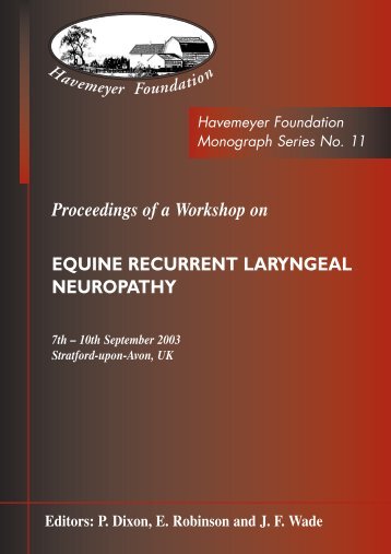 Proceedings of a Workshop on - The Havemeyer Foundation