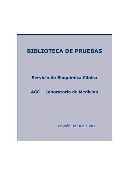 BioquÃmica ClÃnica