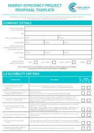 energy efficiency project proposal template - Low Carbon Australia