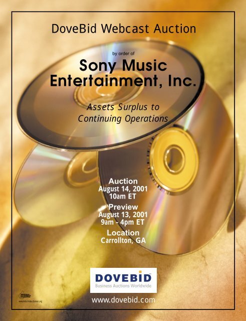 Sony Sample Brochure