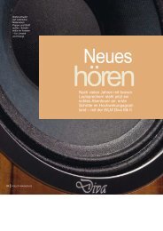 Nach vielen Jahren mit braven Lautsprechern steht jetzt ein echtes ...