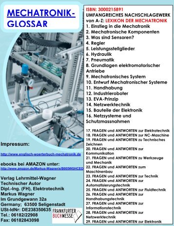 Mechatronik-news November 2014 Grundlagen Glossar Mechatronik Technik EDV