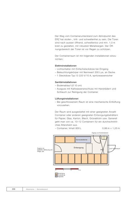 Richtlinien fÃ¼r den Bau von Altersheimen der Stadt ZÃ¼rich