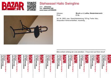 Stehsessel Hailo Swingline - Bazar.at