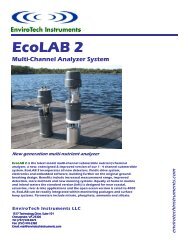 ENVIROTECH Model EcoLAB 2 Multi-Channel Analyzer System