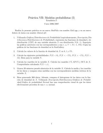 PrÃ¡ctica VII: Modelos probabilistas (I) - QueGrande