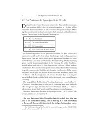 § 2 Das Proömium der Apostelgeschichte (1,1–8) - Die ...