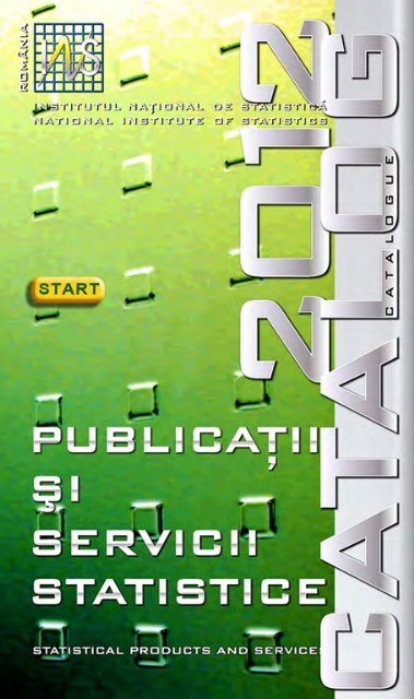 Catalogul publicatiilor INS 2012 - Institutul National de Statistica