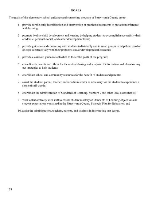 guidance and counseling curriculum guide grades k-12