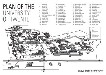 plan of the university of twente - Applied Mathematics - Universiteit ...