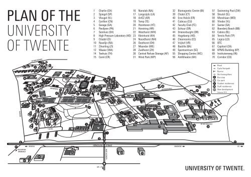 plan of the university of twente - Applied Mathematics - Universiteit ...