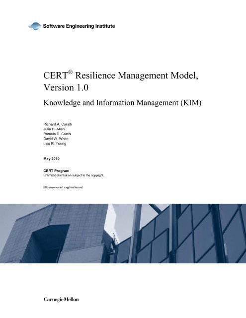 KIM: Knowledge and Information Management - Cert