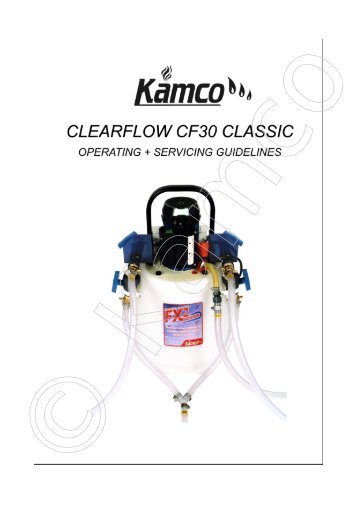 POWER FLUSHING SURVEY and CHECK LIST - Kamco