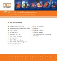 VBS. Connection systems - getel.gr