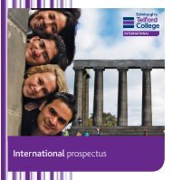 International Prospectus - Edinburgh's Telford College