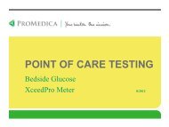 Point of Care Testing - ProMedica