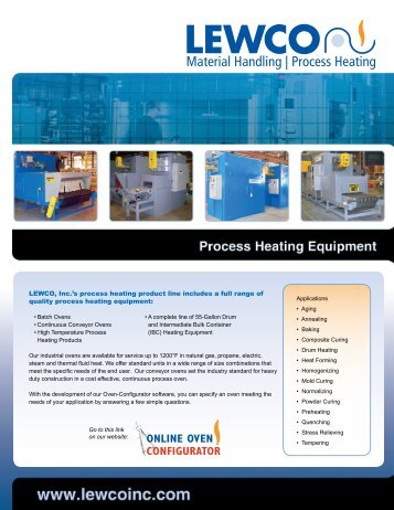 Industrial Process Ovens - Finishing Consultants