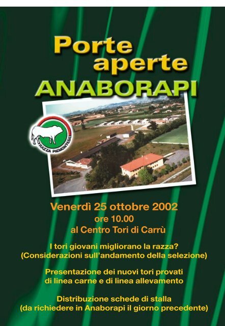 ANABORAPI - Strada Provinciale per Trinità 32/A - 12061 Carrù (Cn ...