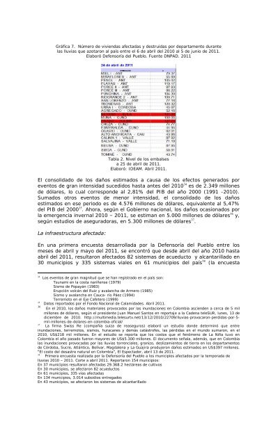 Descargar informe y anexo - DefensorÃ­a del Pueblo