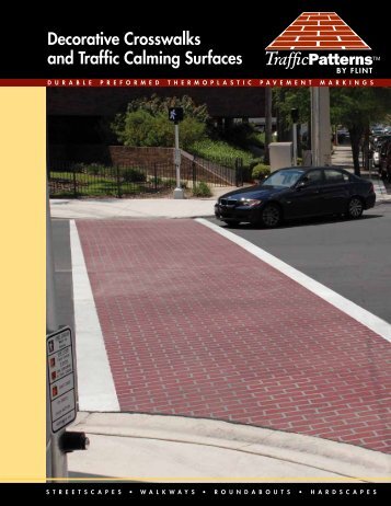 Decorative Crosswalks and Traffic Calming Surfaces