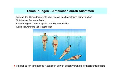 TauchÃƒÂ¼bungen - Wasserwacht Krumbach