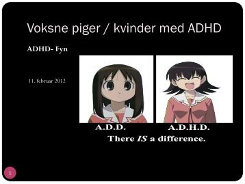 Piger med ADHD