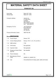 MATERIAL SAFETY DATA SHEET - Myfarmstore.co.nz