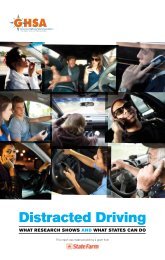 Distracted Driving - Governors Highway Safety Association