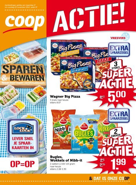 Coop folder 17 t/m 23 november 2014