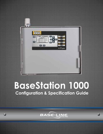 BaseStation 1000 Configuration Guide - Baseline Systems