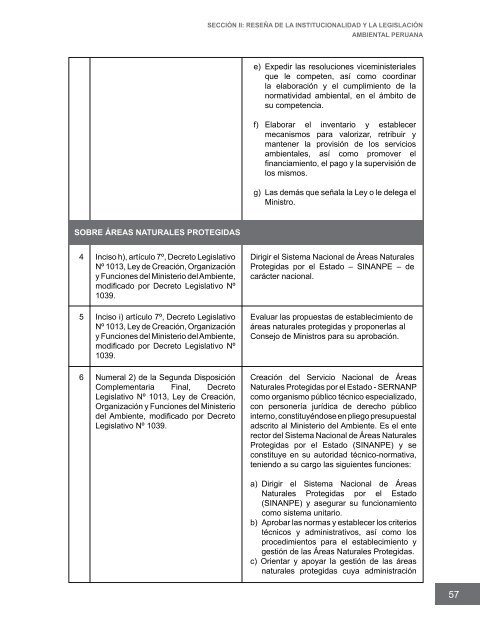 Competencias municipales vinculadas a la gestión ambiental y de ...