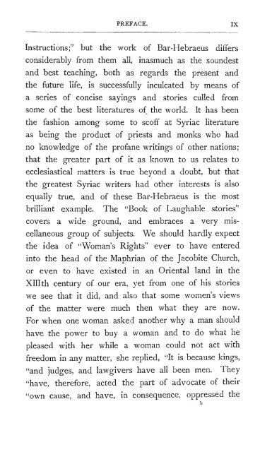 The laughable stories collected by MÃ¢r Gregory John Bar HebrÃ¦