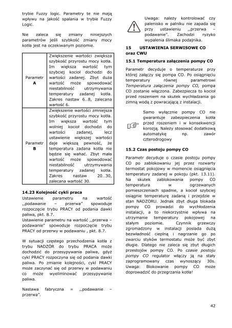 Instrukcja sterownika ecoMAX800R - HKS Lazar